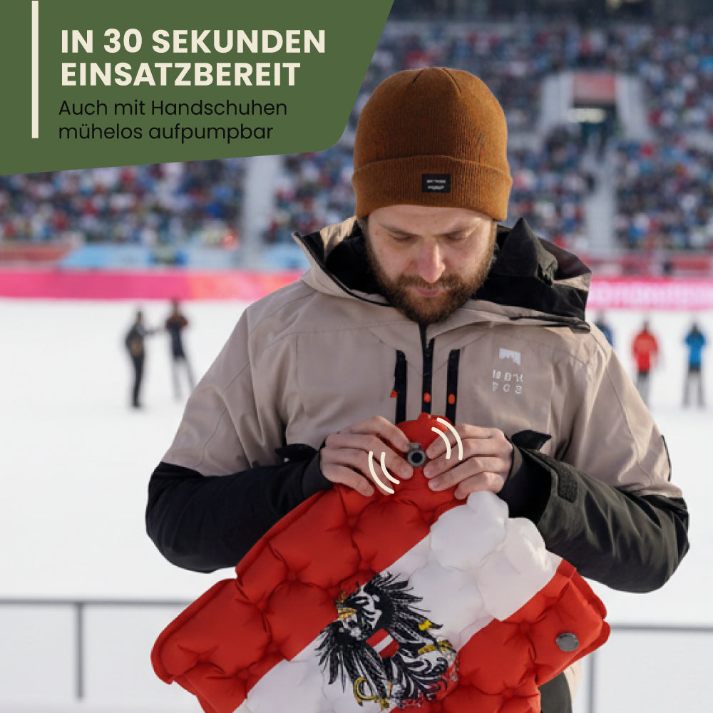 Flaggen Sitzkissen - Winter 2026 Edition