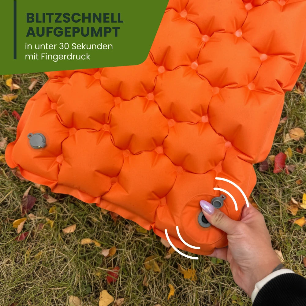 Ultralicht en compact zitkussen – perfect voor onderweg.