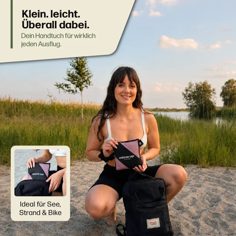 TravelTowel Pro – trocknet schnell, saugt stark, passt in jede Tasche