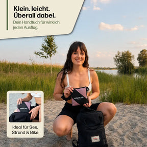 TravelTowel Pro – trocknet schnell, saugt stark, passt in jede Tasche