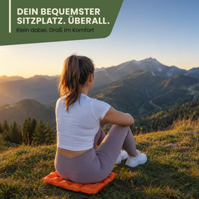 Ultralight & compact seat cushion - perfect for on the go