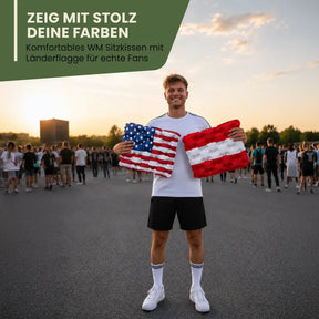 WM Sitzkissen 2026 - Fan Edition