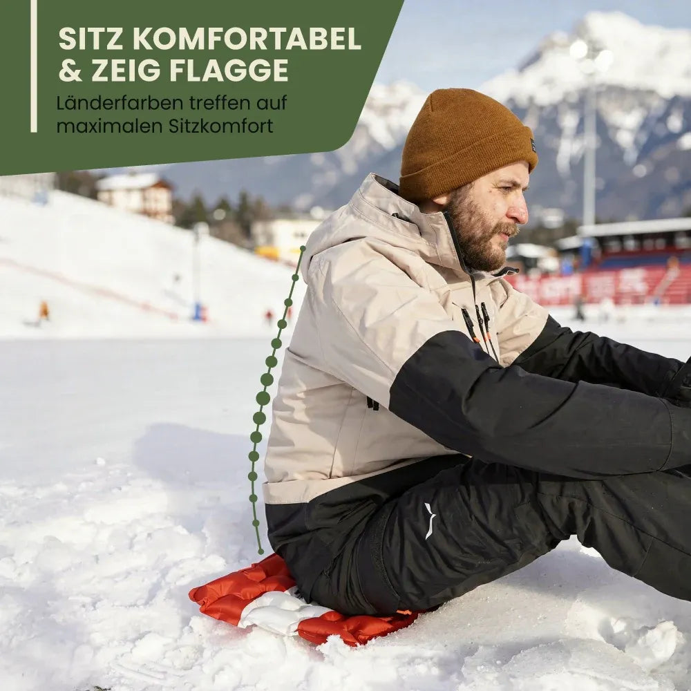 Flaggen Sitzkissen - Winter 2026 limitierte Edition