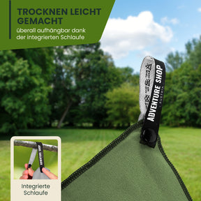 Ultraleichtes Mikrofaser Reisehandtuch – schnell trocknend & kompakt