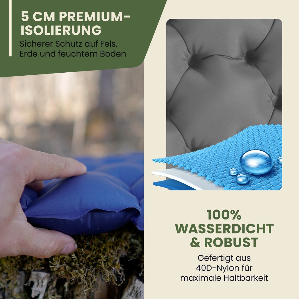 Ultraleichtes & kompaktes Sitzkissen - perfekt für den Herbst