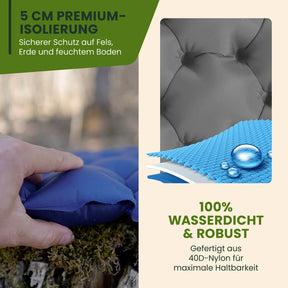 Ultralicht en compact zitkussen – perfect voor onderweg.