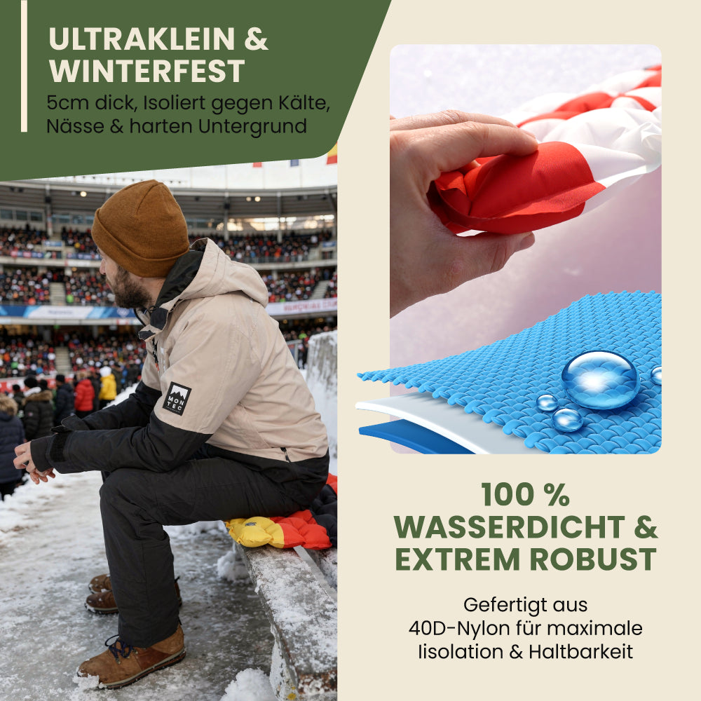 Flaggen Sitzkissen - Winter 2026 Edition