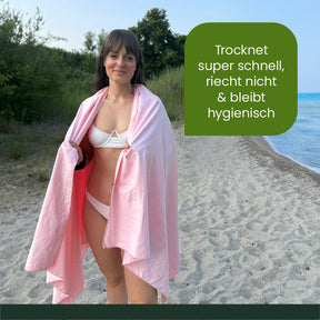 Ultraleichtes Mikrofaser Reisehandtuch – schnell trocknend & kompakt