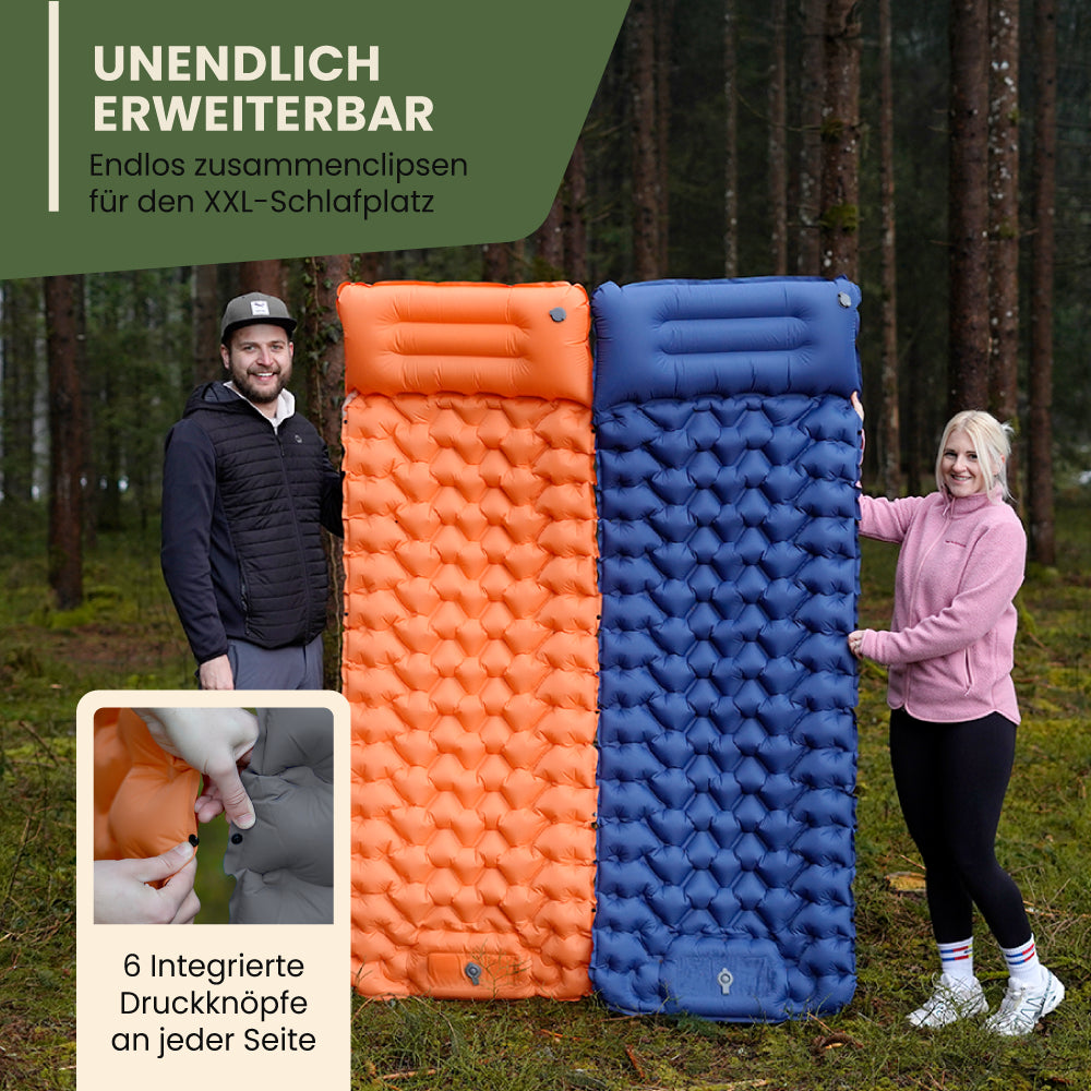 Ultraleichte & kompakte Isomatte - perfekt für unterwegs