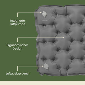 Ultraleichtes & kompaktes Sitzkissen - perfekt für den Herbst