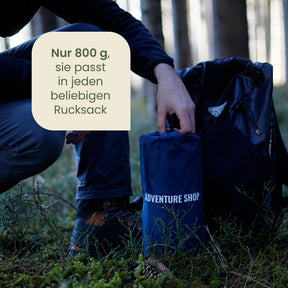 Ultraleichte & kompakte Isomatte ohne Kopfteil - perfekt für unterwegs