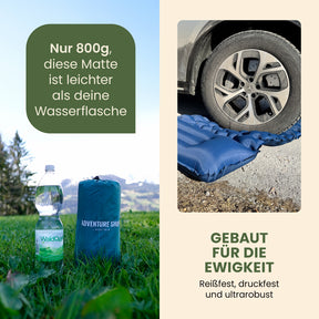 Ultraleichte & kompakte Isomatte - perfekt für unterwegs