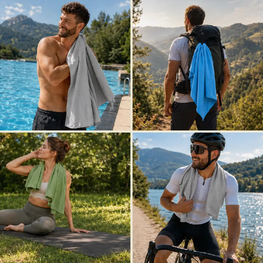 TravelTowel Pro – trocknet schnell, saugt stark, passt in jede Tasche