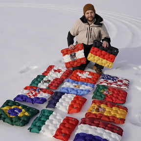 Flaggen Sitzkissen - Winter 2026 limitierte Edition