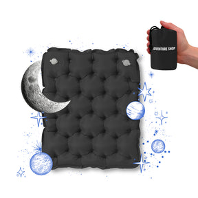 Ultralicht en compact zitkussen – perfect voor onderweg.