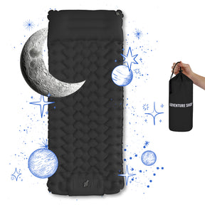 Ultralicht en compact slaapmatje – perfect voor onderweg.